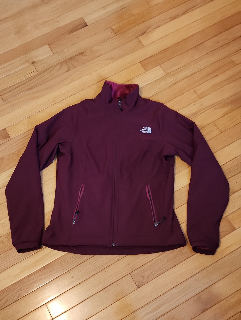 The North Face Women's Maroon Full-Zip Utility Jacket